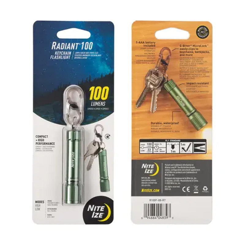 Load image into Gallery viewer, Nite Ize Radiant 100 Keychain Flashlight