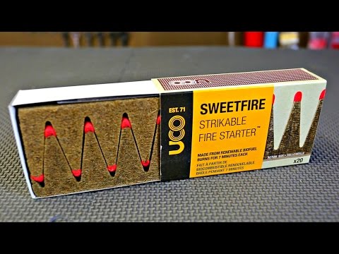 Load and play video in Gallery viewer, UCO SweetFire Tinder Match Points - 20 pk