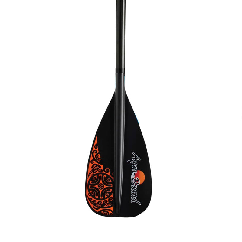 Load image into Gallery viewer, Aqua Bound Challenge 85 Carbon Black CR Blade/Carbon SUP Shaft 2 pc 70/80 Paddle