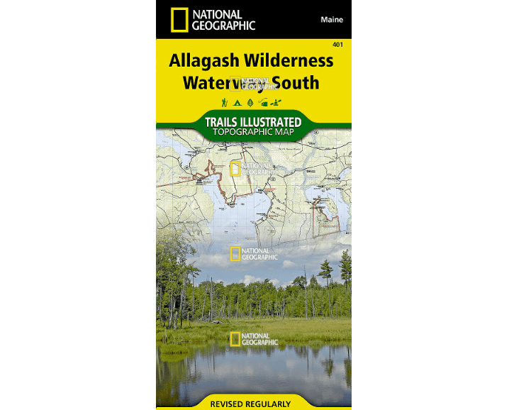 Load image into Gallery viewer, National Geographic Trails Illustrated Allagash Wilderness Waterway South