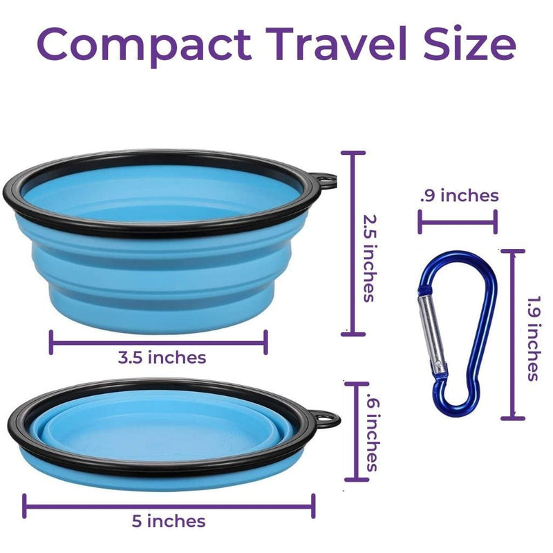 Load image into Gallery viewer, PocoPet Collapsible Travel Dog Bowl