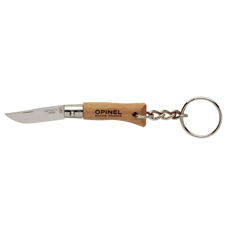 Load image into Gallery viewer, Opinel knife keychain on a white background
