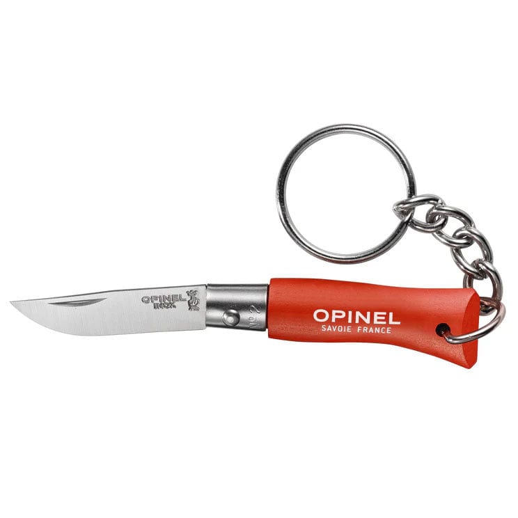Load image into Gallery viewer, Opinel knife keychain on a white background
