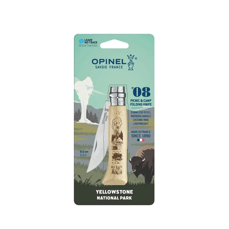 Load image into Gallery viewer, Opinel No.08 Yellowstone National Park Folding Pocket Knife
