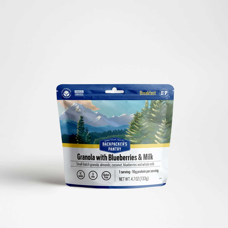 Load image into Gallery viewer, Backpacker's Pantry Granola with Blueberries, Almonds &amp; Milk
