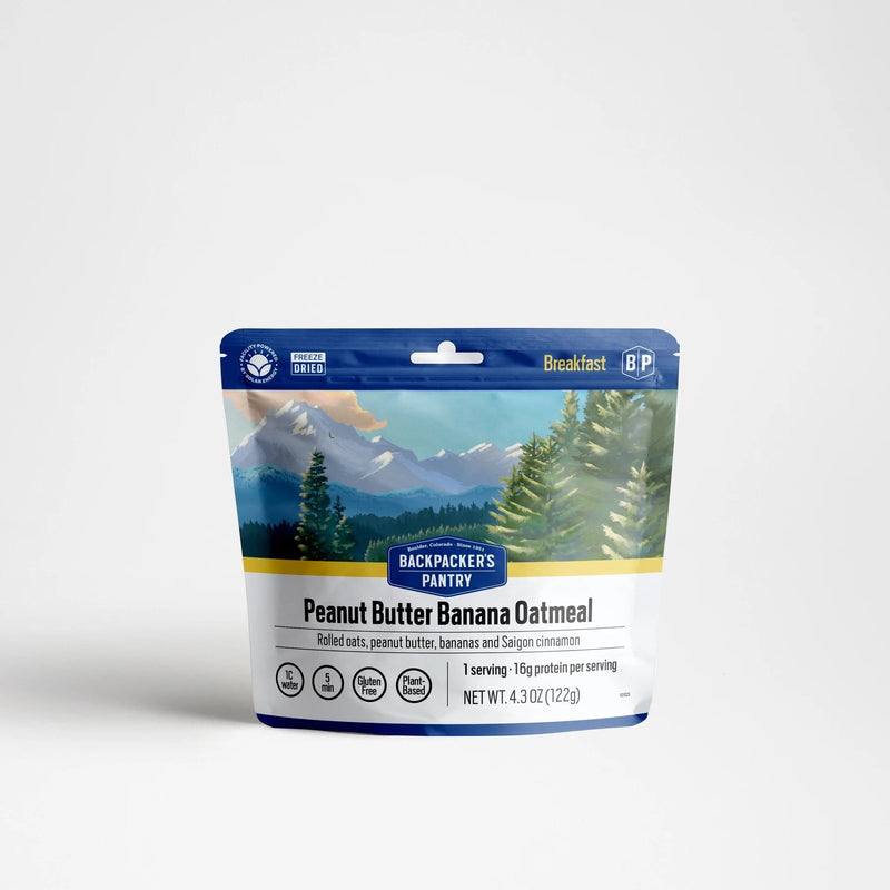 Load image into Gallery viewer, Backpacker's Pantry Peanut Butter &amp; Banana Oatmeal
