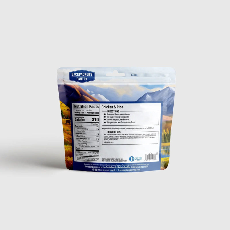 Load image into Gallery viewer, Backpacker's Pantry Chicken with Rice
