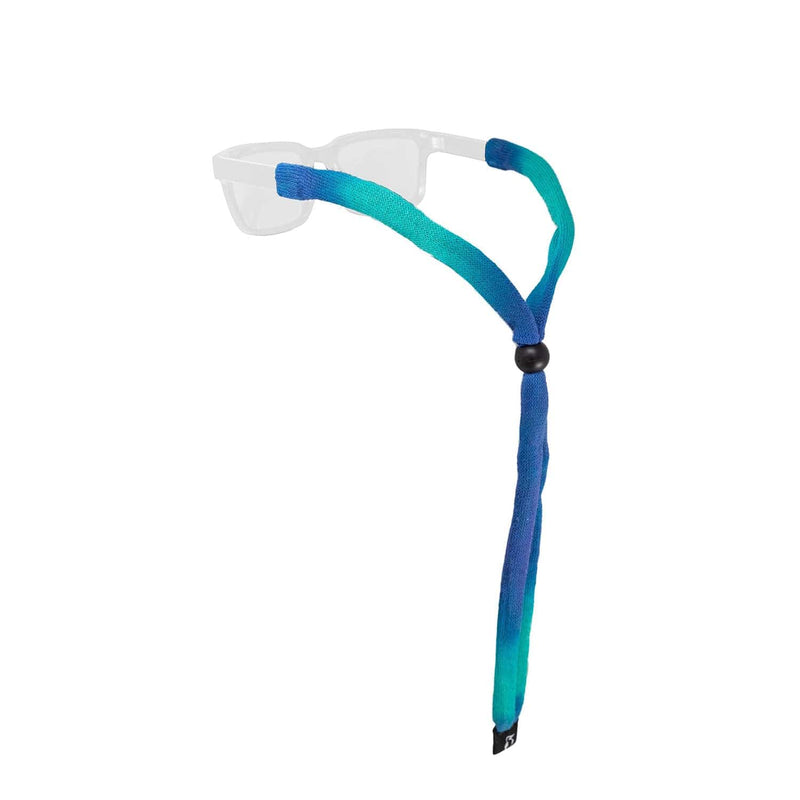 Load image into Gallery viewer, Goggles with a gradient blue and green strap on a white background
