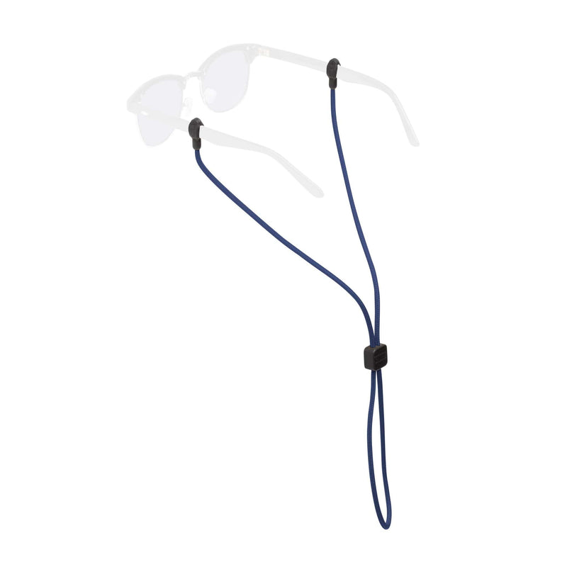 Load image into Gallery viewer, Sunglasses with a blue cord on a white background
