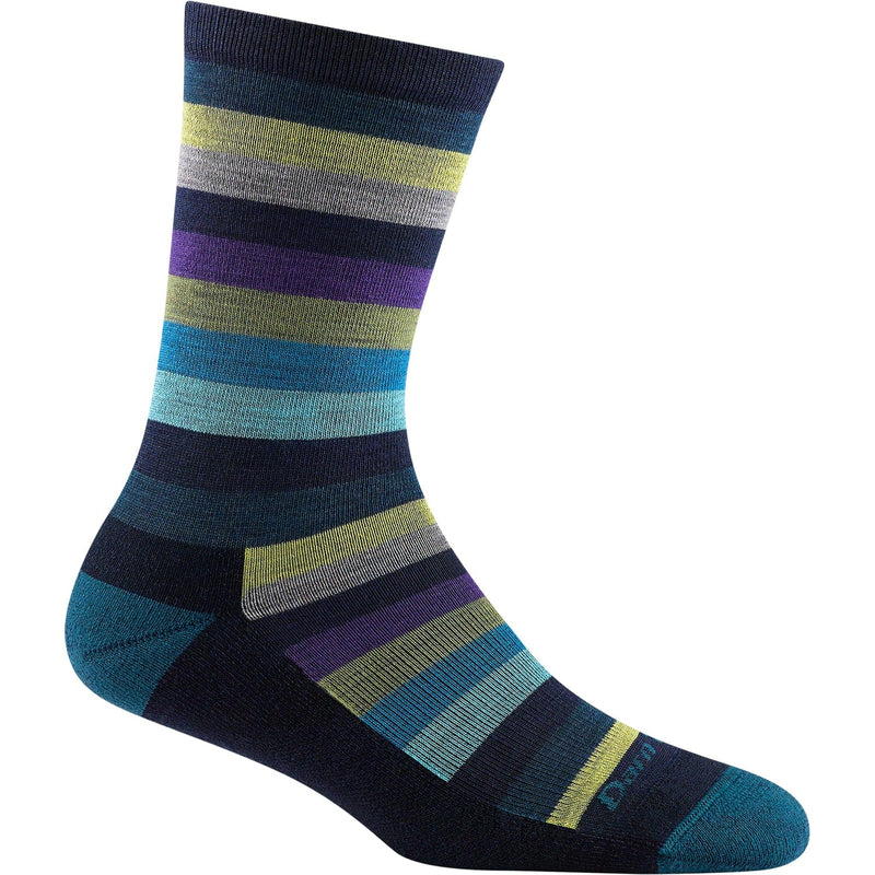 Load image into Gallery viewer, Darn Tough Women's Mystic Stripe Crew Lightweight Lifestyle Sock
