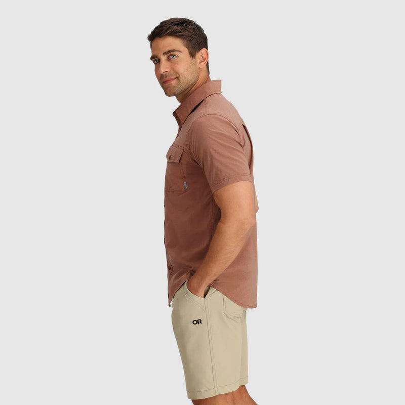 Load image into Gallery viewer, Outdoor Research Men's Way Station Short Sleeve Shirt
