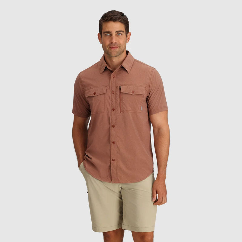 Load image into Gallery viewer, Outdoor Research Men's Way Station Short Sleeve Shirt
