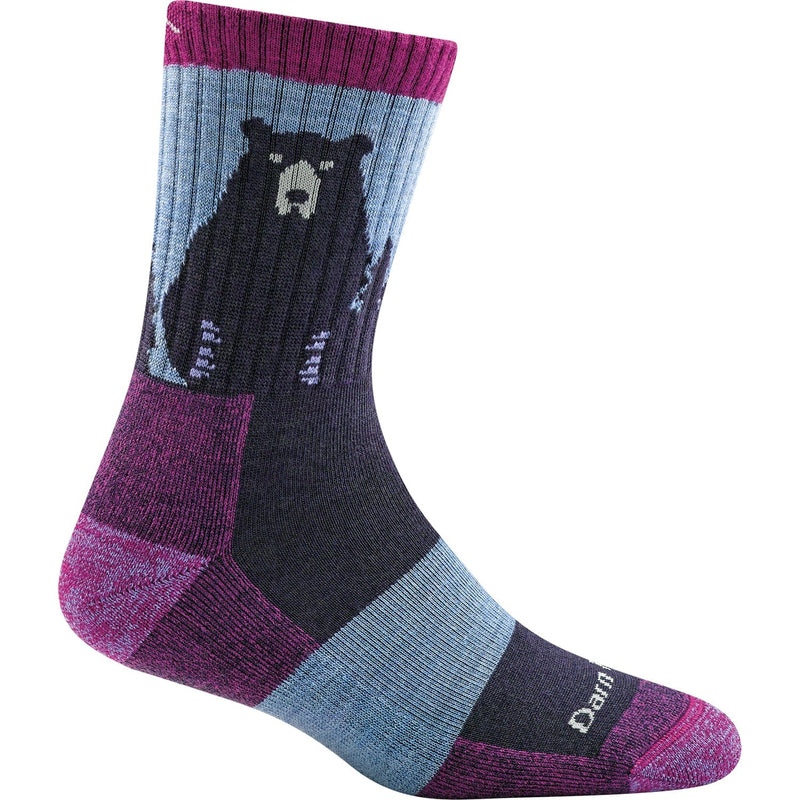 Load image into Gallery viewer, Darn Tough Women's Bear Town Micro Crew Lightweight Hiking Sock with Cushion
