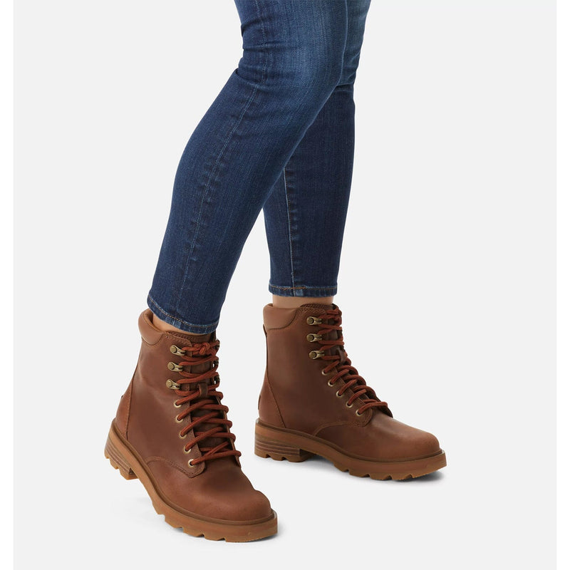Load image into Gallery viewer, Sorel Women's Lennox Lace STKD Waterproof Boot
