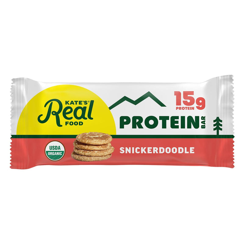 Load image into Gallery viewer, Protein bar packaging with 'Kate's Real Food' branding on a white background
