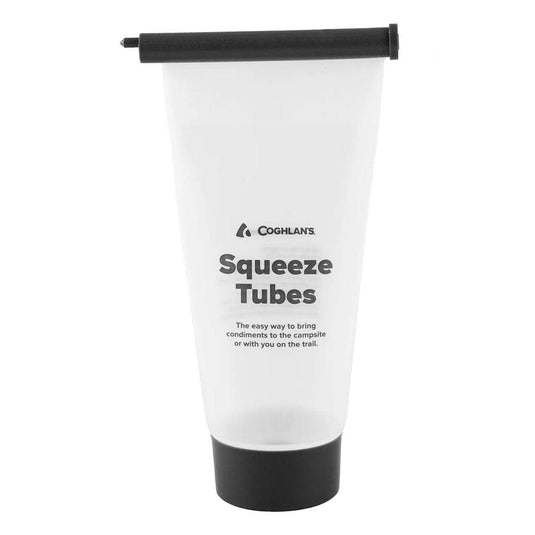 Coghlan's squeeze tube packaging with black lid and text on a white background