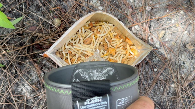 Load image into Gallery viewer, FOUNDATION Outdoors Spaghetti with Meat Sauce Meal
