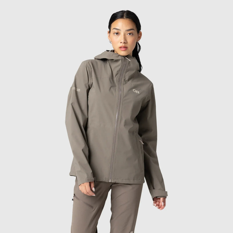Load image into Gallery viewer, Outdoor Research Women’s Stratoburst Stretch Rain Jacket
