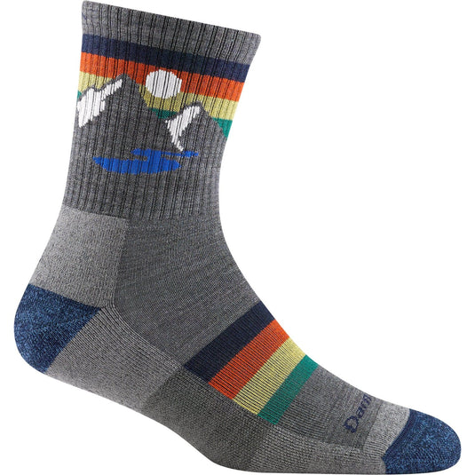 Darn Tough Sunset Ridge Jr. Micro Crew Lightweight With Cushion Kids' Hiking Socks