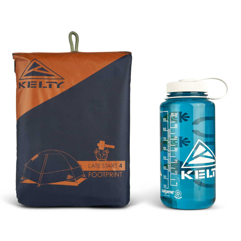 Load image into Gallery viewer, Kelty Late Start 4 Tent Footprint &amp; Ground Cloth
