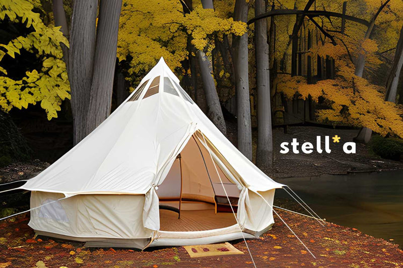 Load image into Gallery viewer, Life inTents 13' (4M) Stella Stargazing Canvas Tent
