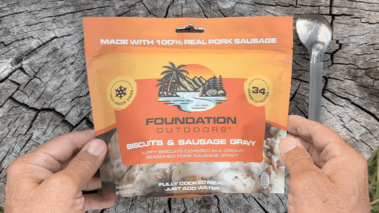 FOUNDATION Outdoors Biscuits & Gravy Meal