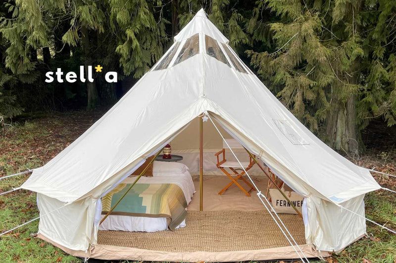 Load image into Gallery viewer, Life inTents 13' (4M) Stella Stargazing Canvas Tent
