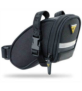 Topeak Micro Aero Seat Wedge Strap Bag with Velcro