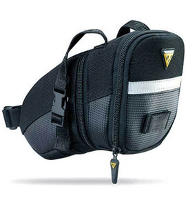 Topeak Medium Aero Seat Wedge Strap Bag with Velcro