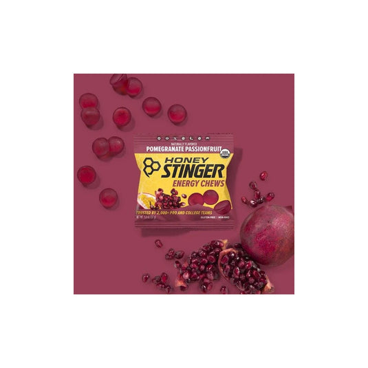 Honey Stinger Pomegranate Passion Fruit Organic Energy Chews