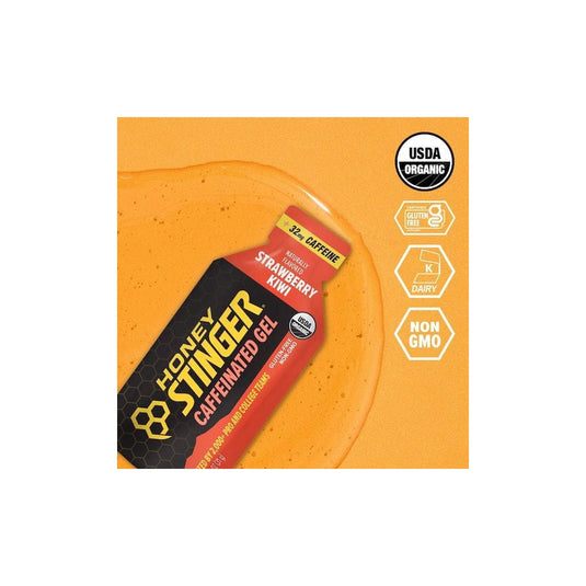 Honey Stinger Strawberry Kiwi with Caffeine Energy Gel