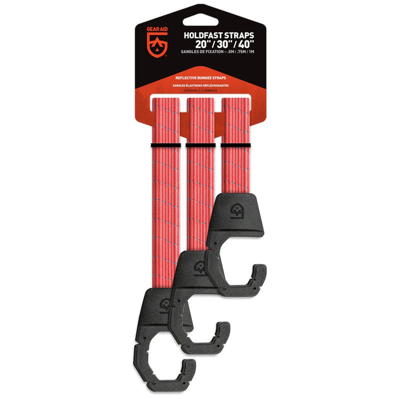 Load image into Gallery viewer, Gear Aid Holdfast Strap Multi Pack 20"- 30"-40"
