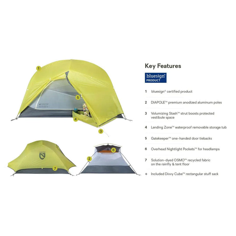 Load image into Gallery viewer, Nemo Equipment Dagger Osmo Lightweight Backpacking 3 Person Tent
