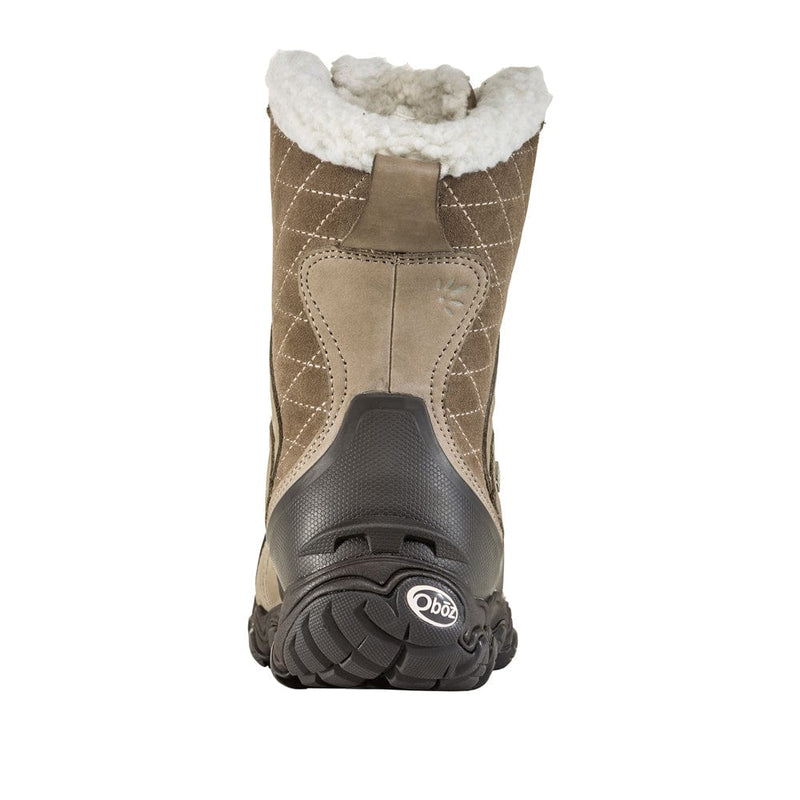 Load image into Gallery viewer, Brown winter boot with white fur lining on a white background
