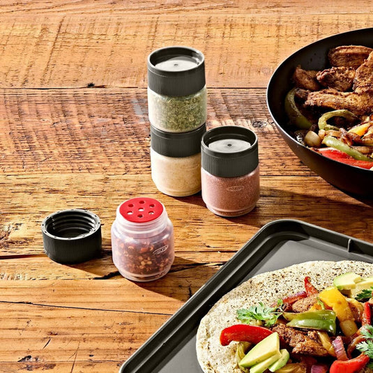 OXO Outdoor 4-Piece Spice Shaker Set