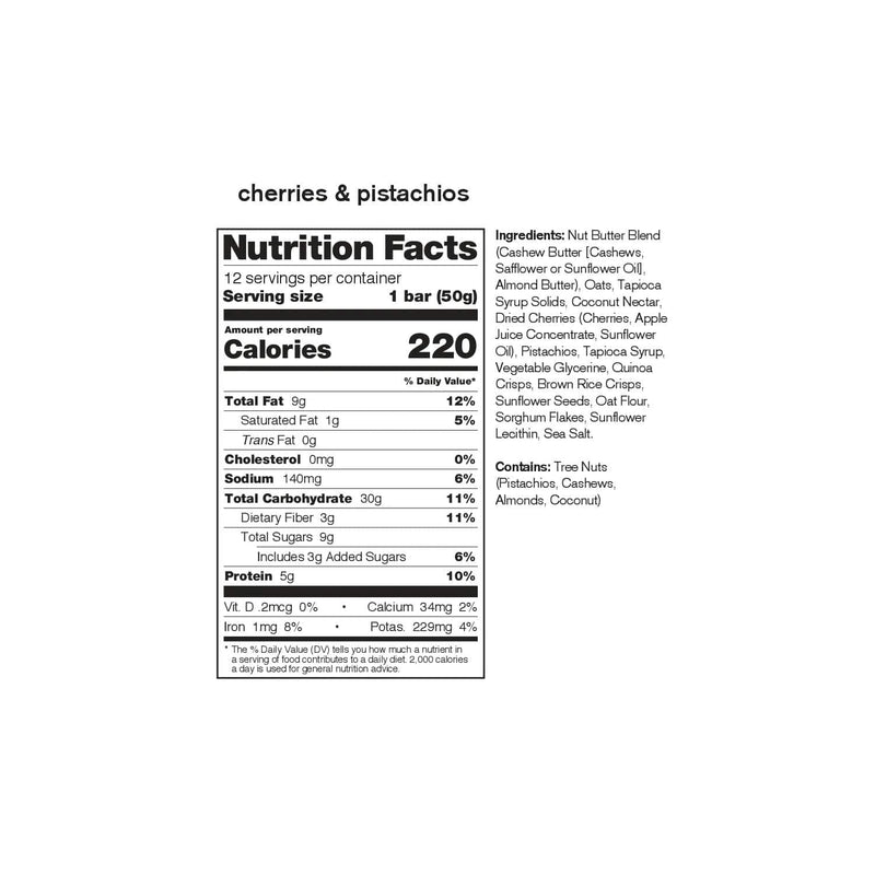 Load image into Gallery viewer, Skratch Labs Energy Bar Sport Fuel Cherry Pistachio Energy Bar
