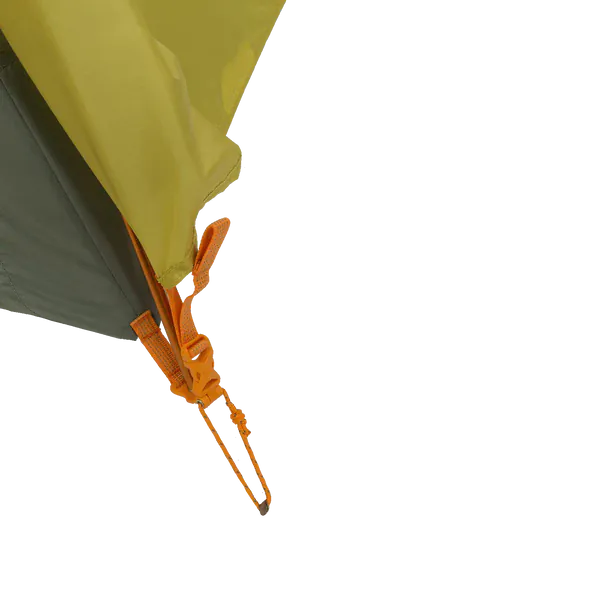 Load image into Gallery viewer, Close-up of a tent with orange guy line on a white background
