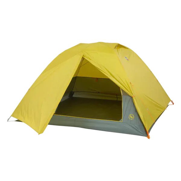 Load image into Gallery viewer, Yellow and gray tent on a white background
