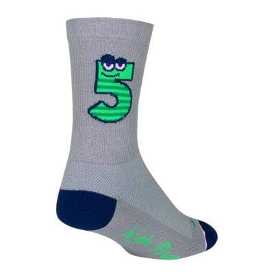 Load image into Gallery viewer, SockGuy Highfive 5" Crew Socks
