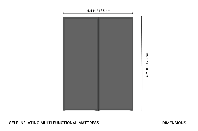 Load image into Gallery viewer, Crua Outdoors Self Inflating Multi Functional Mattress | 1-2 Person
