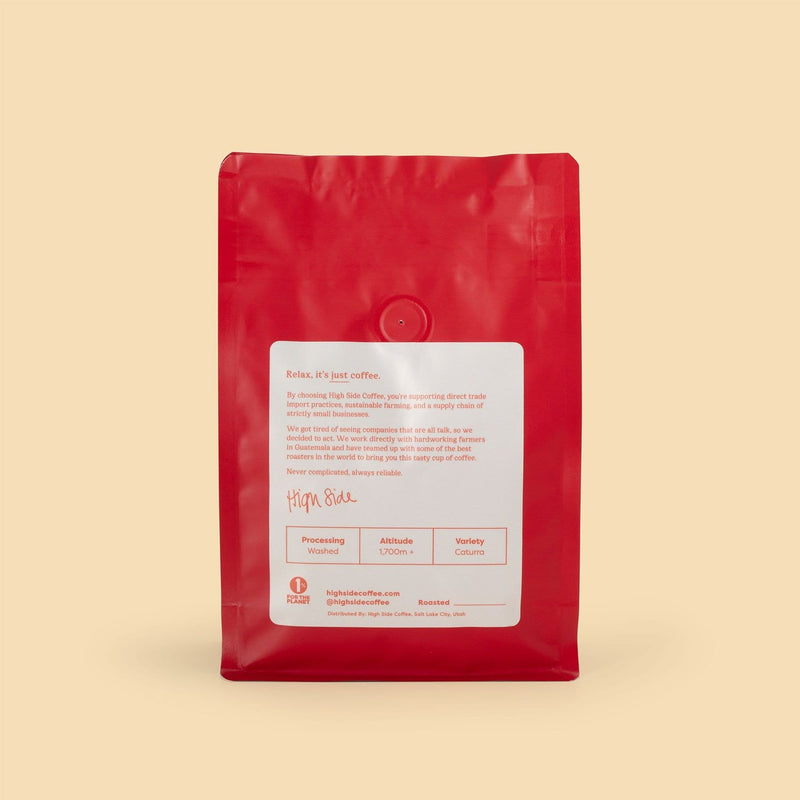 Load image into Gallery viewer, High Side Coffee Whole Bean 12oz Bag
