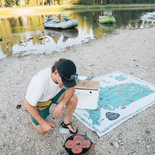 Nomadix Festival Blanket National Parks and Monuments Map