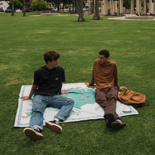 Nomadix Festival Blanket National Parks and Monuments Map