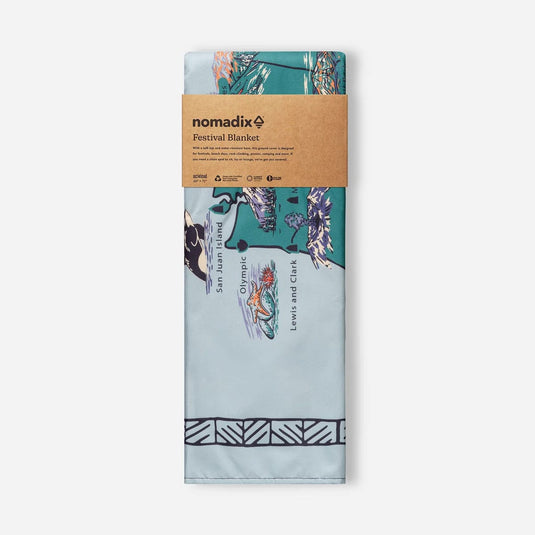 Nomadix Festival Blanket National Parks and Monuments Map