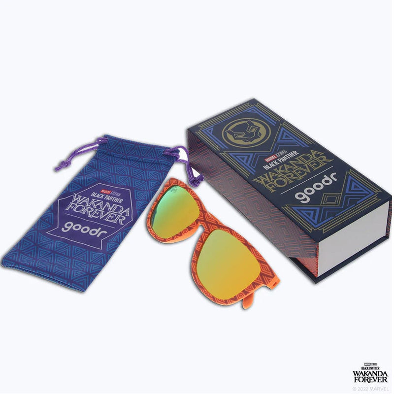 Load image into Gallery viewer, goodr OG Marvel Comics Sunglasses - Wakanda Forever
