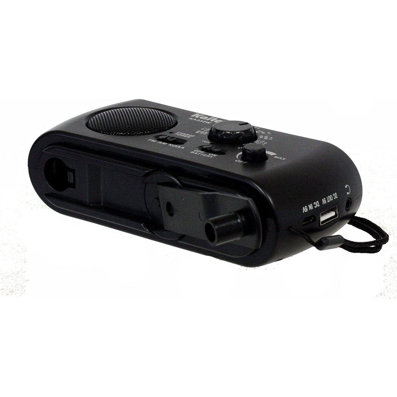 Load image into Gallery viewer, Kaito KA332W Portable Hand Crank Solar AM/FM NOAA Weather Radio
