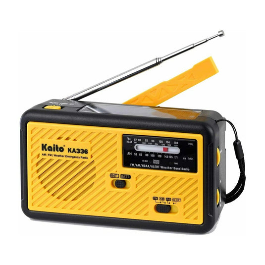 Kaito Voyager ECO KA336 Emergency Weather Radio