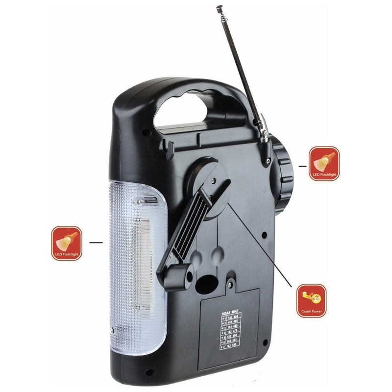 Load image into Gallery viewer, Kaito KA339W Multi-Functional 4-Way Powered LED Camping Lantern &amp; Weather Radio
