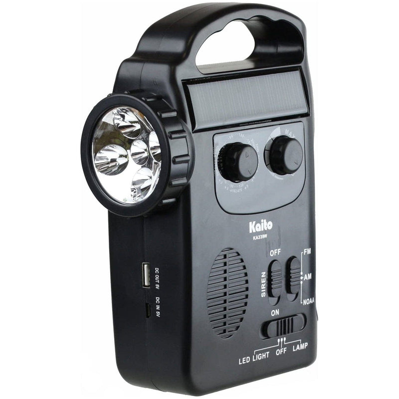 Load image into Gallery viewer, Kaito KA339W Multi-Functional 4-Way Powered LED Camping Lantern &amp; Weather Radio
