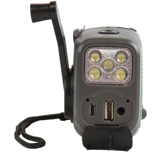 Kaito KA350 Voyager Trek Solar & Hand Crank AM/FM/SW NOAA Weather Radio